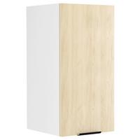 Küchenoberschrank Fasola - Honigeiche/Weiß, Trend, Holzwerkstoff/Kunststoff (30/60/31cm) - MID.YOU