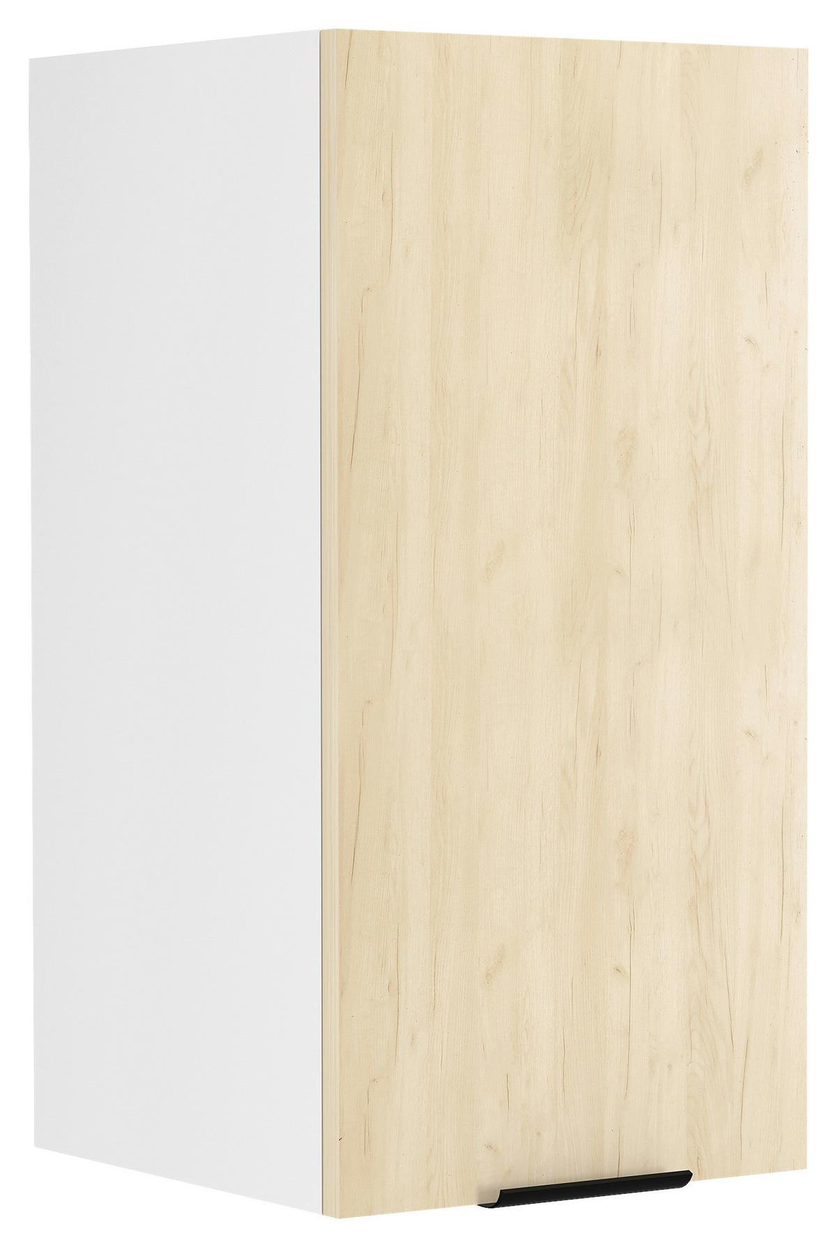 Küchenoberschrank Fasola - Honigeiche/Weiß, Trend, Holzwerkstoff/Kunststoff (30/60/31cm) - MID.YOU