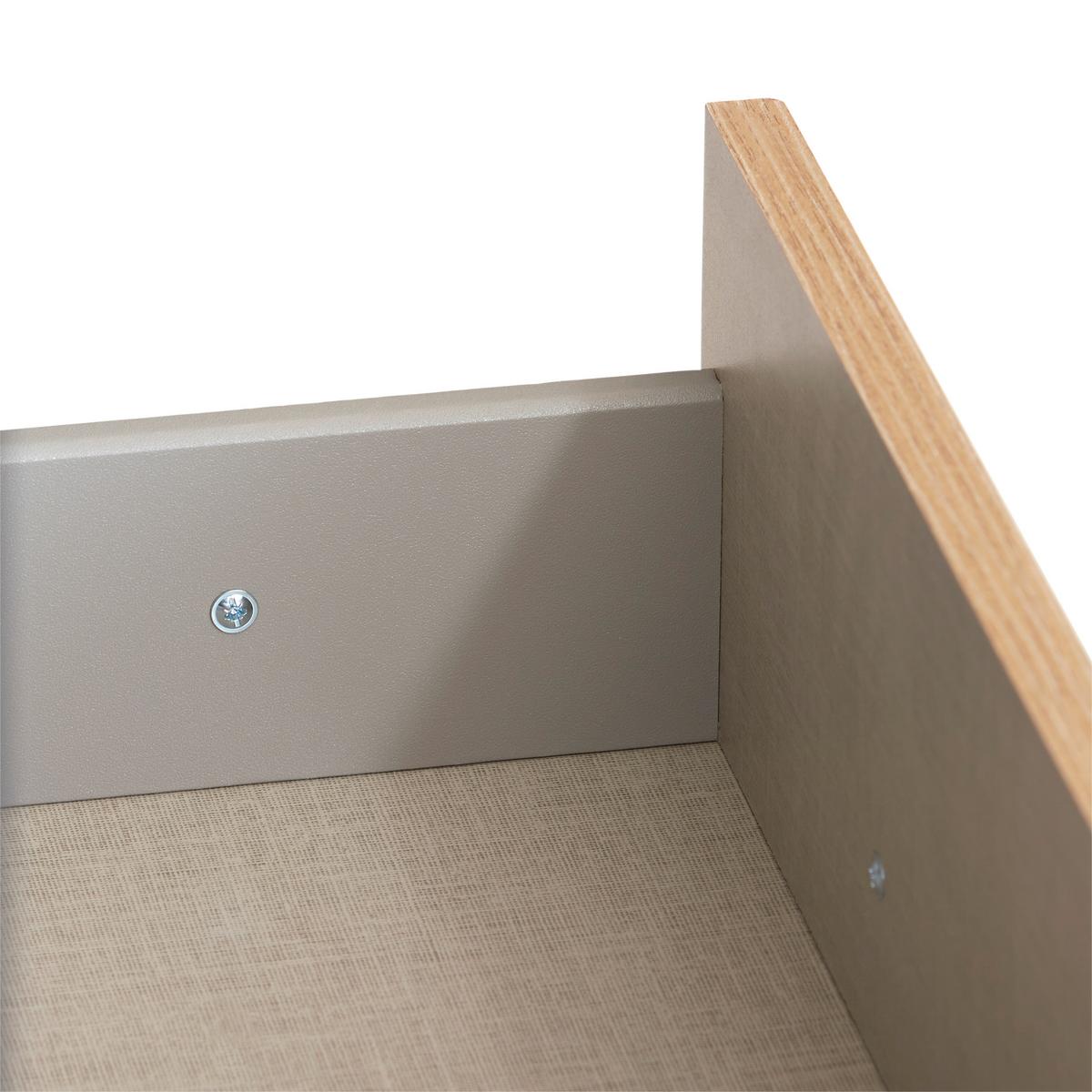 Nyílóajtós Szekrény Celle Extra 181/197 Cm - Artisan tölgy/sötétszürke, Design, faalapú anyag (181/197/54cm)