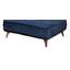 Pouf Belavio 110x88 cm - Dunkelblau/Kupferfarben, MODERN, Textil (110/40/88cm) - Luca Bessoni Pouf Belavio 110x88 cm - Dunkelblau/Kupferfarben, MODERN, Textil (110/40/88cm) - Luca Bessoni