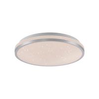LED-Deckenleuchte, 3000k 14293-21 - Silberfarben, Basics, Kunststoff/Metall (28/28/6,5cm)