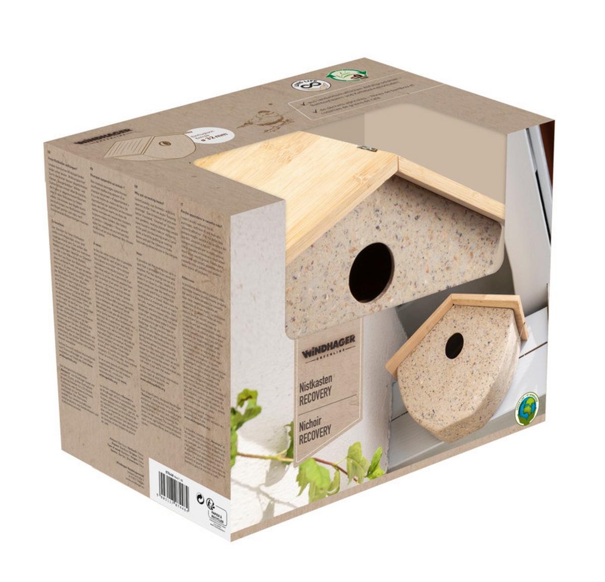 Nistkasten Recovery Naturfarben - Naturfarben, Basics, Holz (25/19,5/16cm)