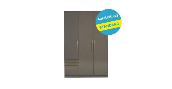 Kleiderschrank Unit 3trg. Normalhöhe - KONVENTIONELL (137/210/58,3cm) - Ondega