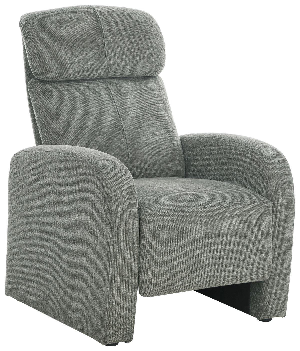 Fernsehsessel Graz - Hellgrau, MODERN, Holz/Textil (74/104/90cm)