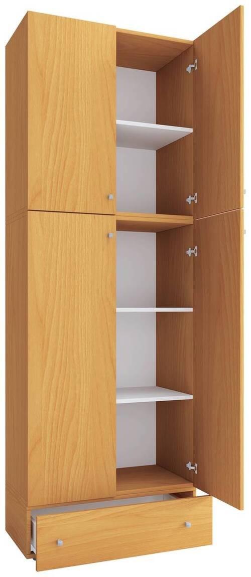 Aktenschrank Lona Buchefarben B: 70 cm - Buchefarben, MODERN, Holzwerkstoff (70/200/39cm) - MID.YOU