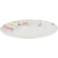 Dezerní talířek PLATE - bílá, Basics, keramika (19cm)