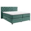 Boxspringbett Carmen A Türkis 180x200 Cm - Türkis, KONVENTIONELL, Holz/Holzwerkstoff (180/200cm) - James Wood