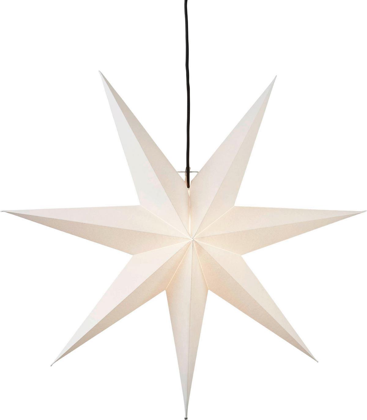 Led-dekoleuchte 410272 - Schwarz/Weiß, Basics, Papier/Metall (70/16/70cm) - Eglo