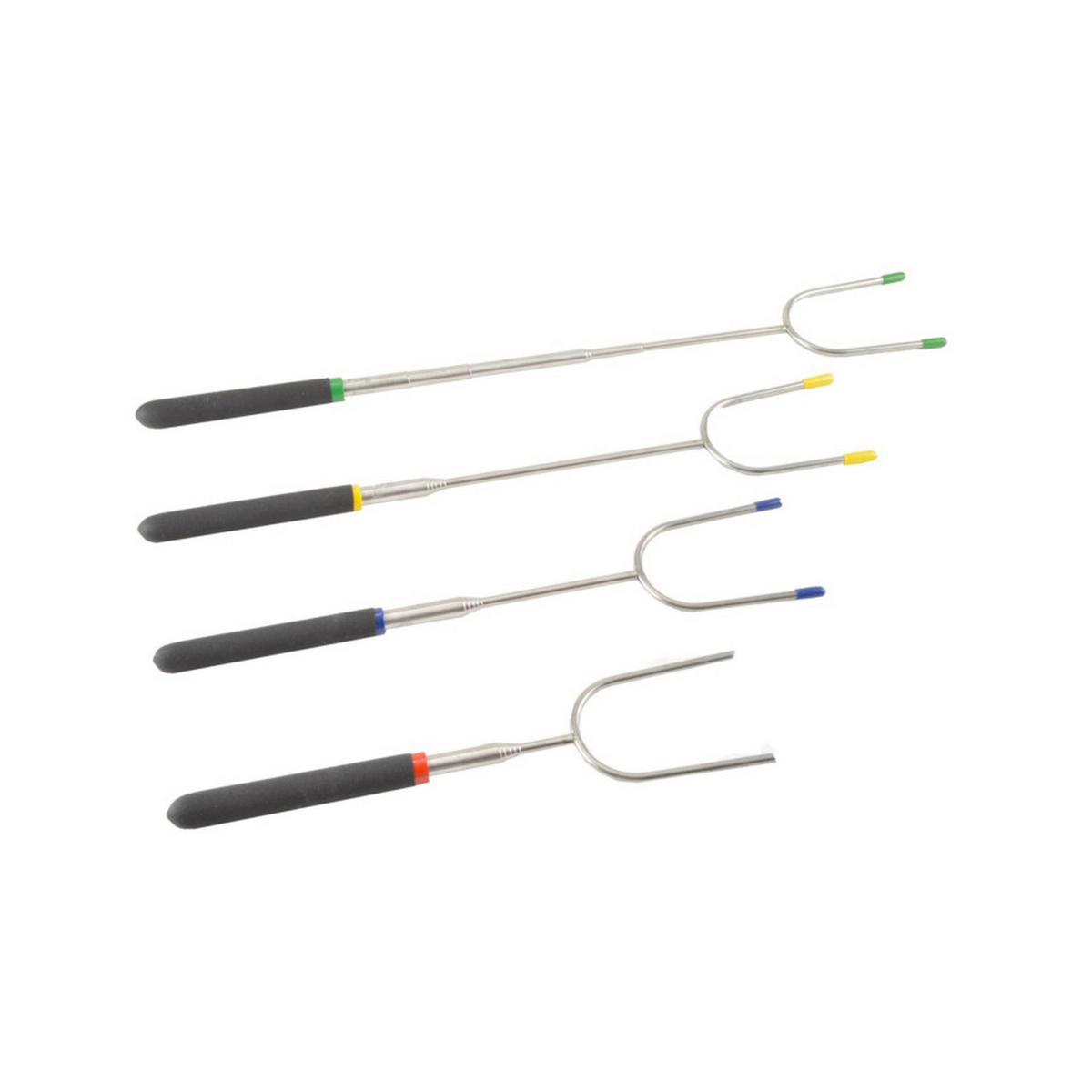 Grillnyárs Összecsukható Teleszkópos - Basics, műanyag/fém (26-86cm)