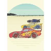 Fototapete Cars Stream Lines - Multicolor, Trend, Textil (200/280cm)