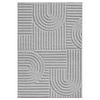 Hochflorteppich Silberfarben Art 80x150 cm - Silberfarben, Basics, Textil (80/150cm) - Novel