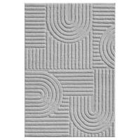 Hochflorteppich Silberfarben Art 80x150 cm - Silberfarben, Basics, Textil (80/150cm) - Novel