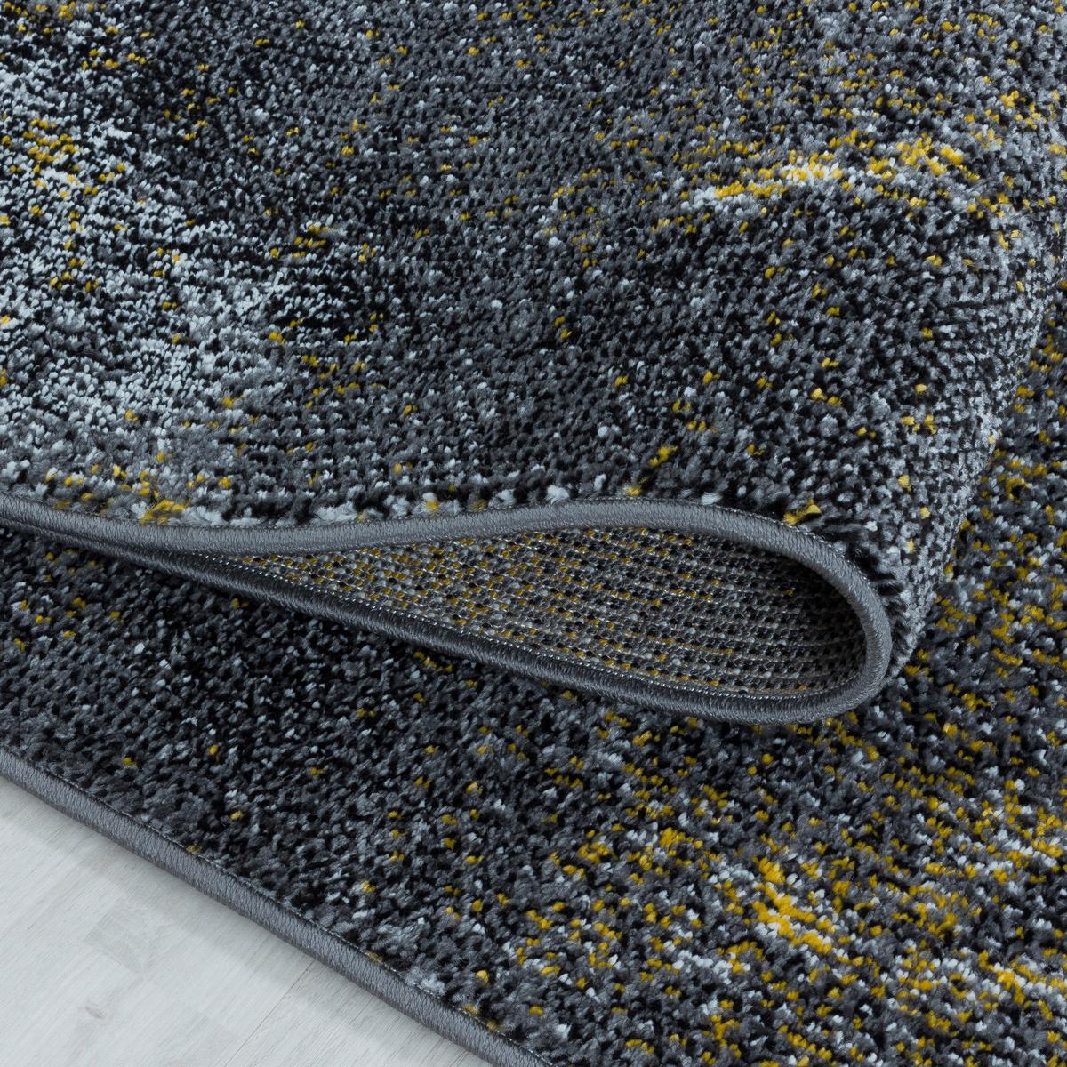 Webteppich Gelb Naturfaser Ottawa 80x150 cm - Gelb, Design, Textil (80/150cm)