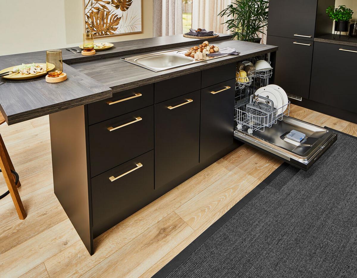 Einbauküchen Pn 210 Frei Planbar Modernes Design - Holzwerkstoff - Pino