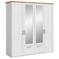 Drehtürenschrank Verona Lärchefarben/Eiche D. B: 188cm - Lärchefarben/Eiche Artisan, ROMANTIK / LANDHAUS, Holzwerkstoff (188/200/61cm) - Livetastic