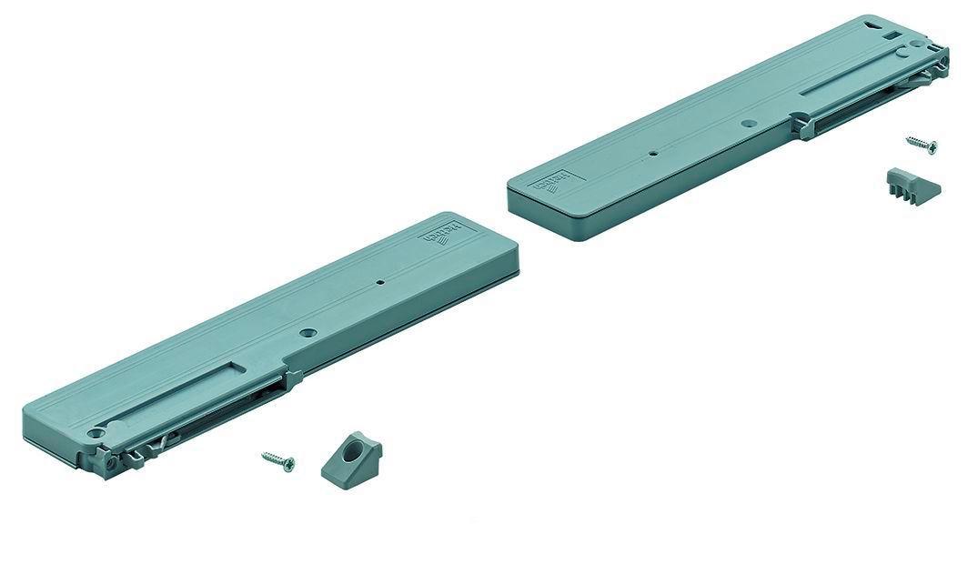 Tlmič Dverí Silent System - sivá, Basics, plast (6,7/27cm)