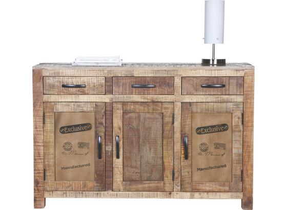 Komoda Sideboard Industry - přírodní barvy, Basics, dřevo (130/86/42cm) - JAMES WOOD Komoda Sideboard Industry - přírodní barvy, Basics, dřevo (130/86/42cm) - JAMES WOOD