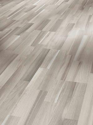 Laminatboden Akazie Grau Seidenmatt - Hellgrau/Grau, KONVENTIONELL, Holzwerkstoff (128,5/19,4/0,7cm) - Parador