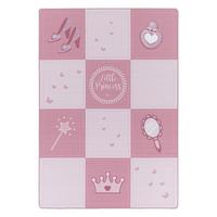 Kinderteppich Prinzessin Pink Play 80x120 cm - Pink, Basics, Textil (80/120cm)