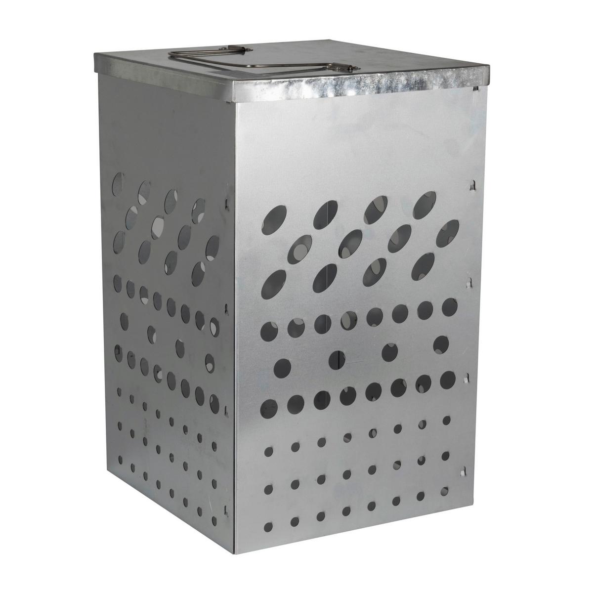 Hochbeet-deckel Stahl 30,5x30,5 Cm - Grau, Basics, Metall (30,5/2,5/30,5cm)