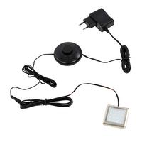 Unterbauleuchte Quattro, 1-Fach - Chromfarben, MODERN, Kunststoff