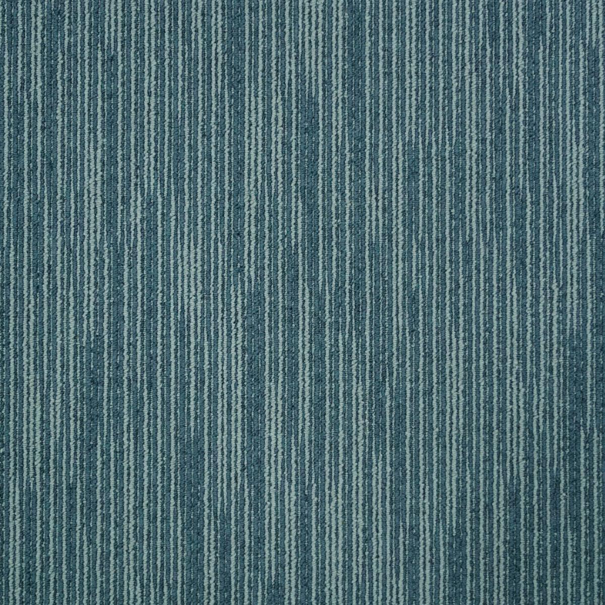Teppichfliese Türkis Ambition 50x50 Cm Florhöhe 3 Mm - Türkis, Basics, Textil (50/50cm)