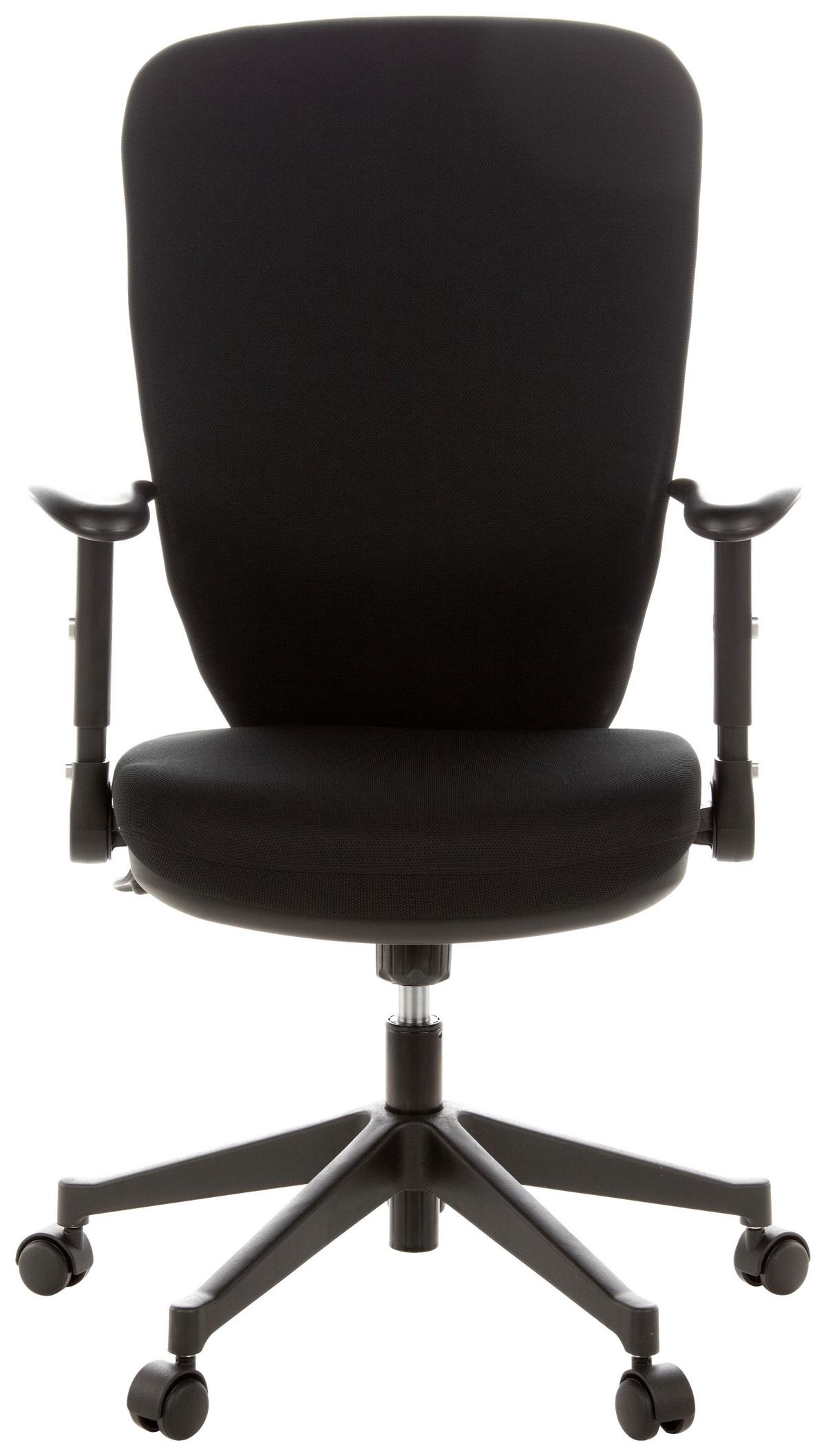 Drehstuhl Traffic 30 Schwarz - Schwarz, MODERN, Kunststoff/Textil (58/117/48cm) - MID.YOU