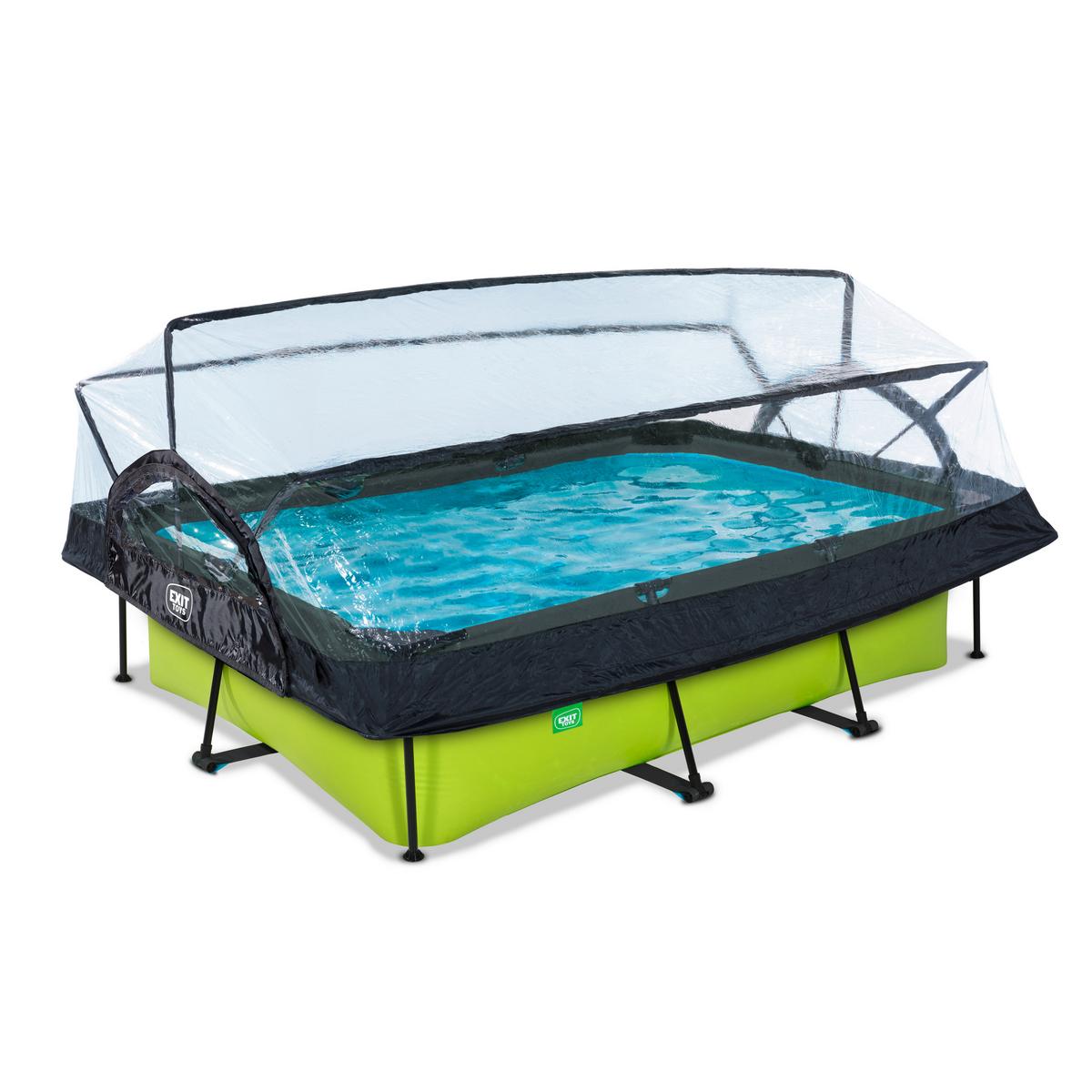 Pool-set Exit Lime Pool - Grün, KONVENTIONELL, Kunststoff (300/200/65cm) - EXIT Toys