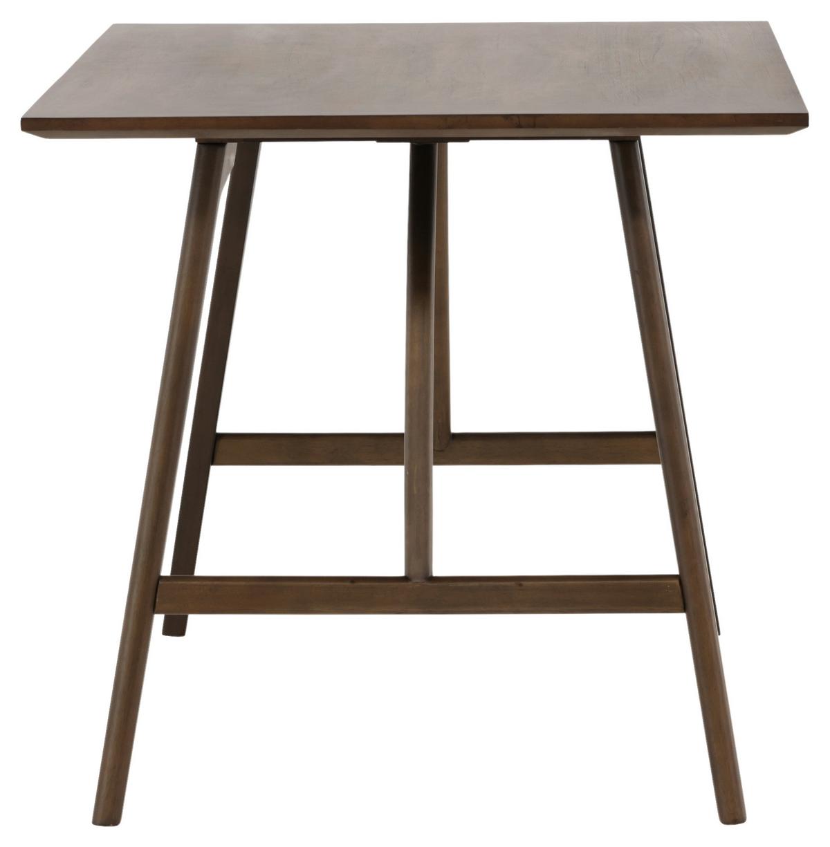 Esstisch Kaseidon - Dunkelbraun, Design, Holz/Holzwerkstoff (120/80/75cm) - Livetastic