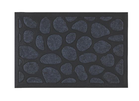 Rohožka Stone - čierna/sivá, Konvenčný, textil (40/60cm) - Mömax modern living Rohožka Stone - čierna/sivá, Konvenčný, textil (40/60cm) - Mömax modern living