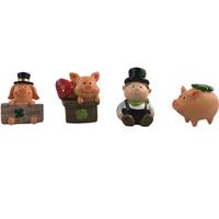 Glücksbringer Lucky - Rot/Schwarz, KONVENTIONELL, Kunststoff (3,2/3/4,2cm) - Luca Bessoni