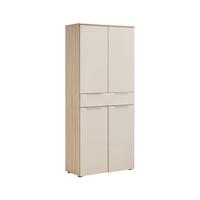 SYSTÉM SKRÍŇ SIENA - kašmírová/farba duba, Modern, kov/kompozitné drevo (80/198/38cm) - Mömax