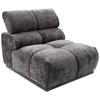 Sofaelement Chani Anthrazit, B: 81 Cm - Anthrazit, MODERN, Textil (81/86/113cm) - MID.YOU