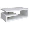 Couchtisch Glimp Coffee Table - Weiß, Design, Holzwerkstoff (120/60/45cm)