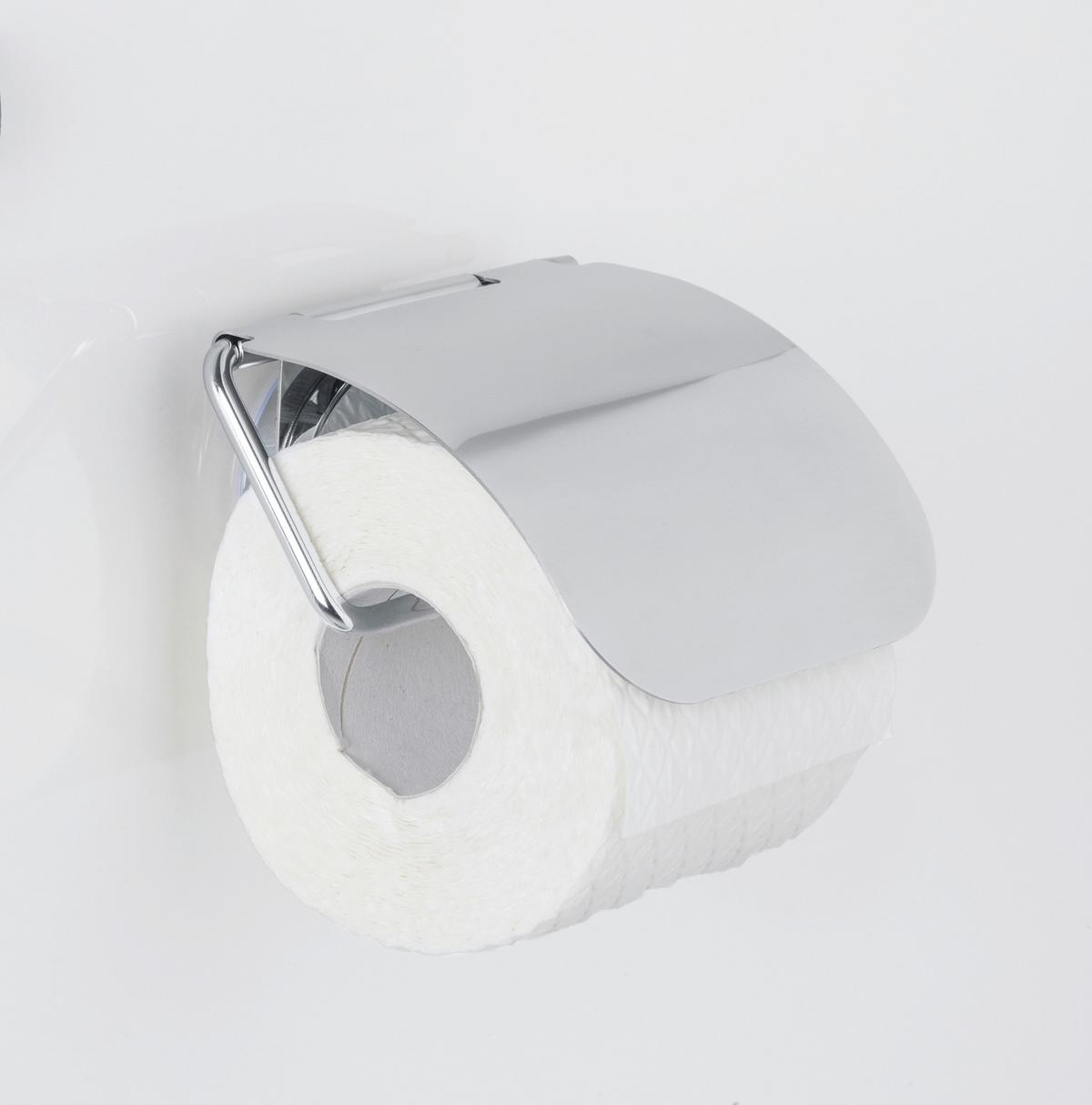 Wc-papír Tartó Static Loc Osmio 24874100 - krómszínű, Modern, fém (13/13,5/3cm) - Wenko