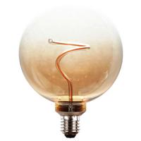 LED-Leuchtmittel 11538a - Klar/Bernsteinfarben, MODERN, Glas/Metall (12,5/16,4cm)