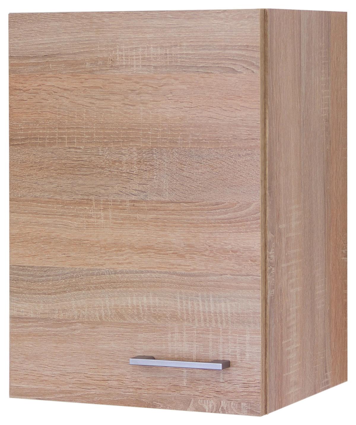 Konyha Felsőszekrény Samoa - Sonoma tölgy/fehér, Konventionell, faalapú anyag (40/54,8/32cm)
