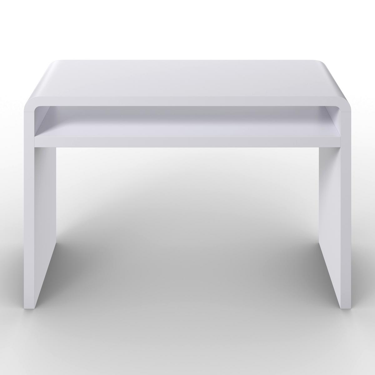 KONZOLOVÝ STOLEK EMILIA - bílá, Moderní, kompozitní dřevo (120/80/40cm) - Bessagi Home