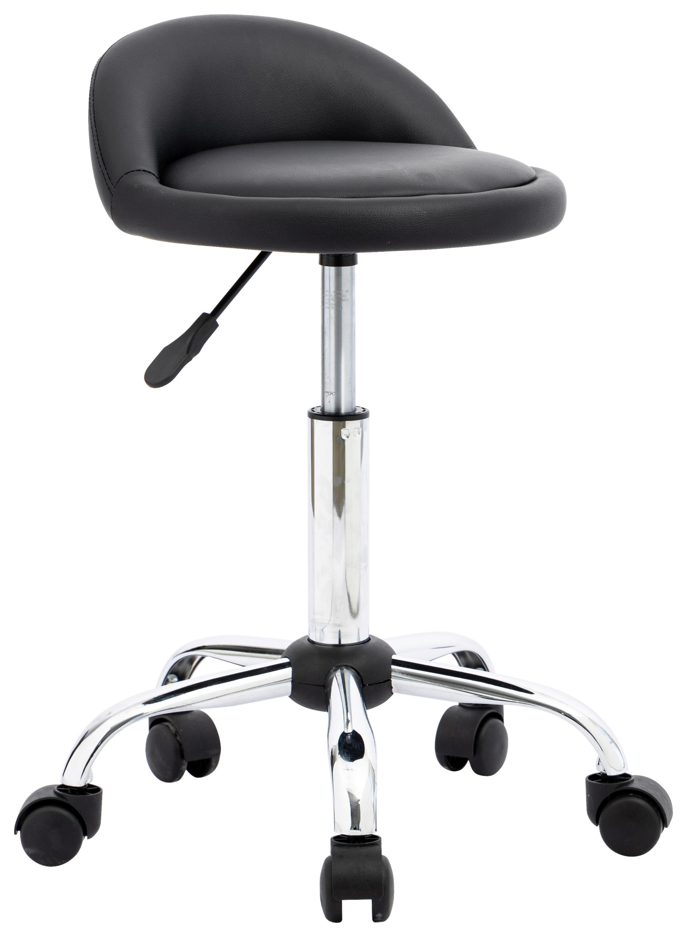 Drehstuhl St. Tropez höhenverstellbar Schwarz