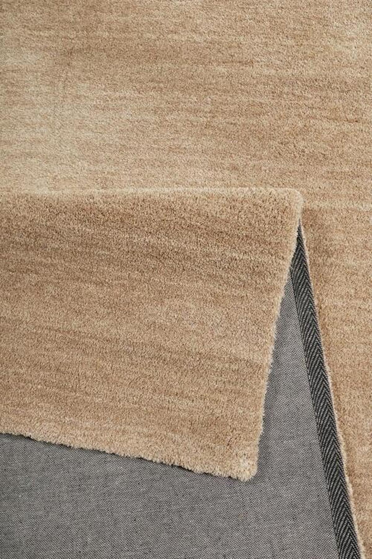 Hochflor Teppich Hellbraun Loft 160x230 Cm - Hellbraun, KONVENTIONELL, Textil (160/230cm) - Esprit
