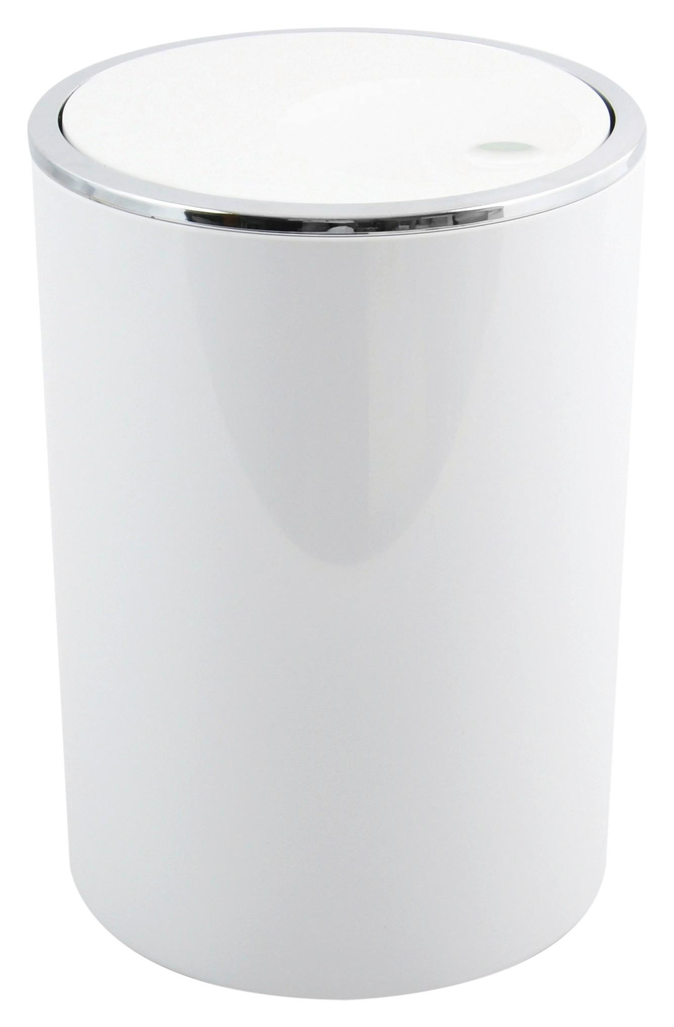 Abfallsammler Kamaka - Weiß, KONVENTIONELL, Kunststoff (19/24,2cm) - Spirella