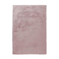 Hochflorteppich Rosa Rabbit 80x150 cm - Rosa, Trend, Textil (80/150cm) - Kayoom