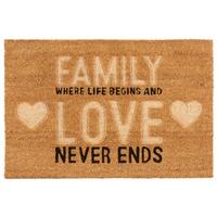 ROHOŽKA Family, 40/60cm, hnedá - hnedá, textil (40cm) - Mömax