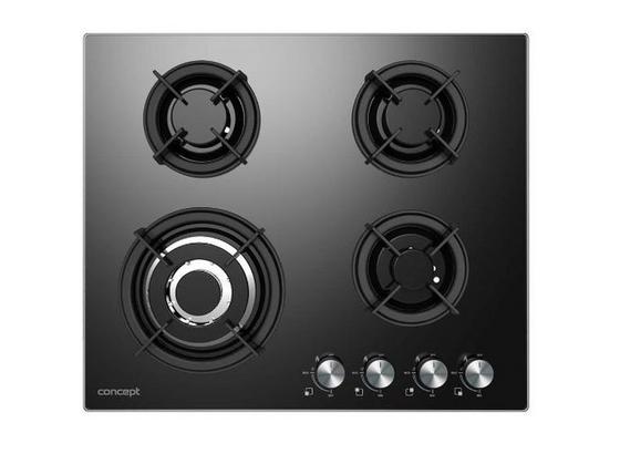 Plynová Varná Deska Pdv 7160 - černá, Moderní, sklo (59/12/51cm) - Concept Plynová Varná Deska Pdv 7160 - černá, Moderní, sklo (59/12/51cm) - Concept