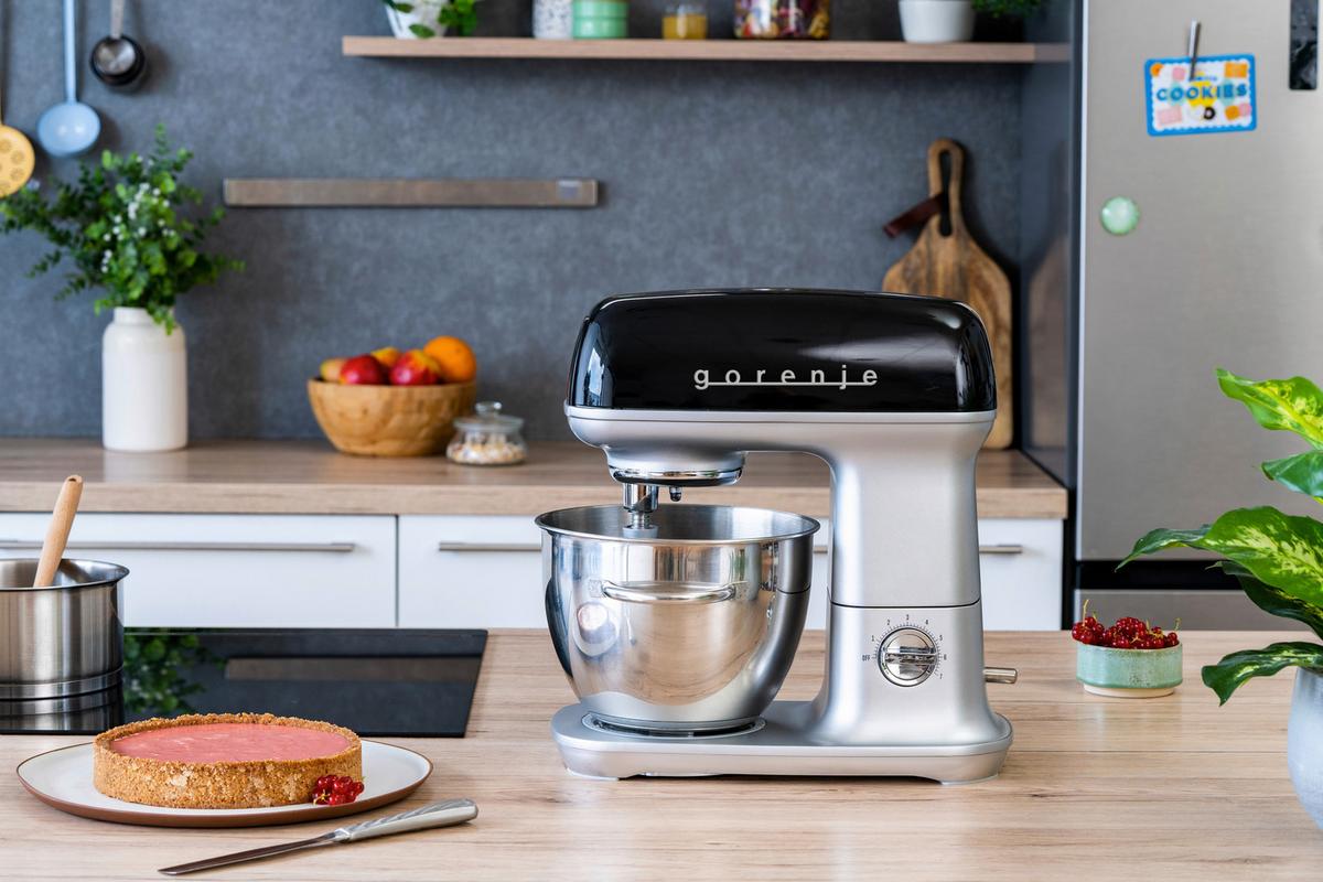 Küchenmaschine Mmc1000rlbk - Edelstahlfarben/Silberfarben, MODERN, Metall (36/37,2/27cm) - Gorenje