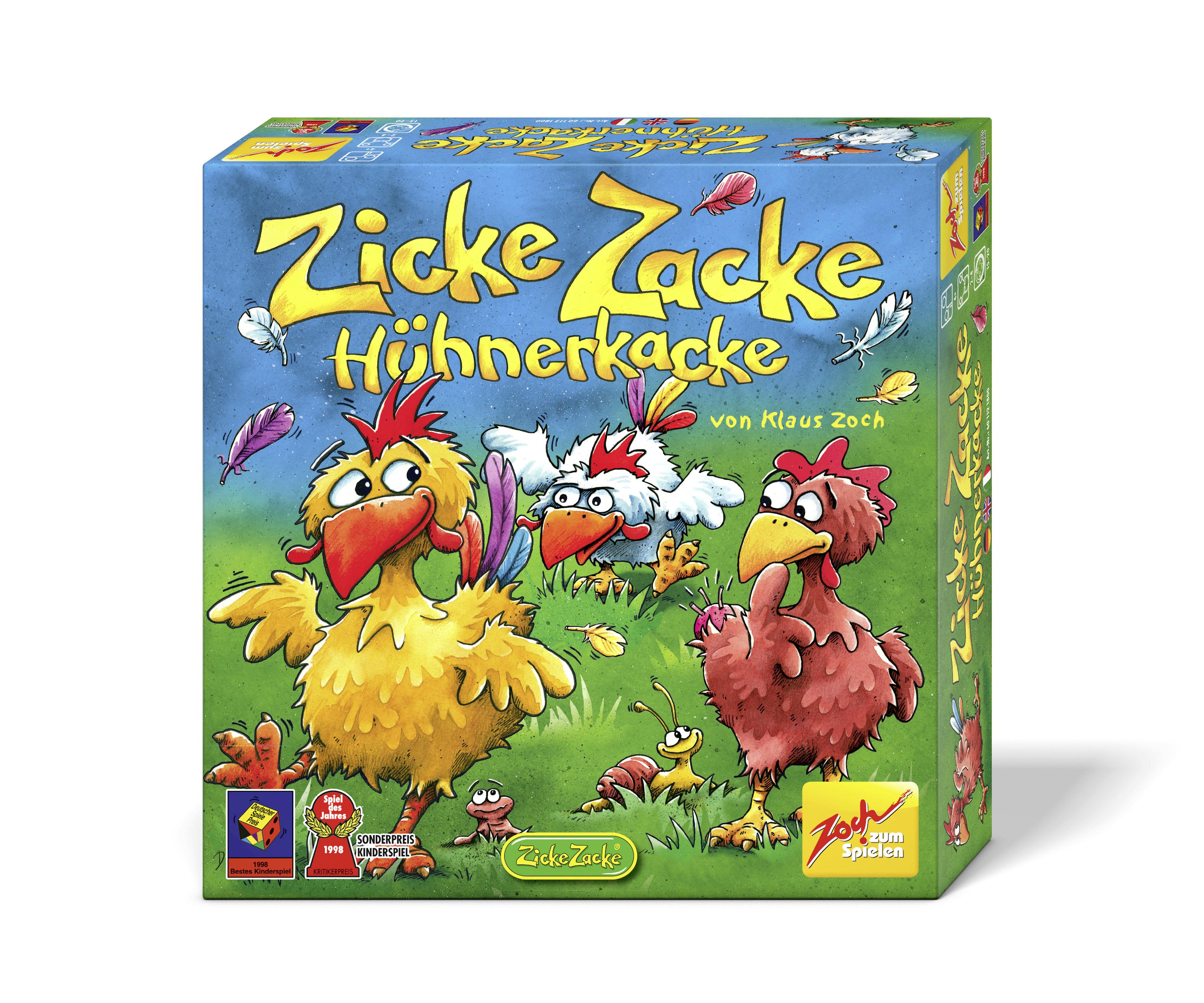 Lernspiel ZICKE ZACKE HÜHNERKACKE