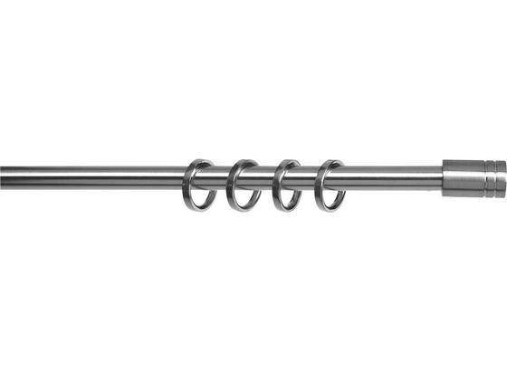 Sada Tyčí Na Závesy Tonne - farby ušľachtilej ocele, kov (160cm) - Mömax modern living Sada Tyčí Na Závesy Tonne - farby ušľachtilej ocele, kov (160cm) - Mömax modern living