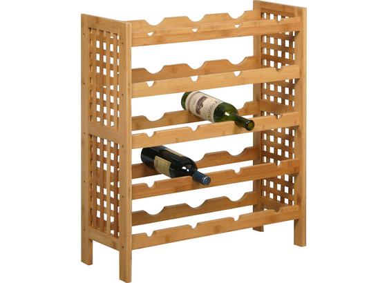 Flaschenregal Flasch - Naturfarben, MODERN, Holz (63/73/25cm) Flaschenregal Flasch - Naturfarben, MODERN, Holz (63/73/25cm)