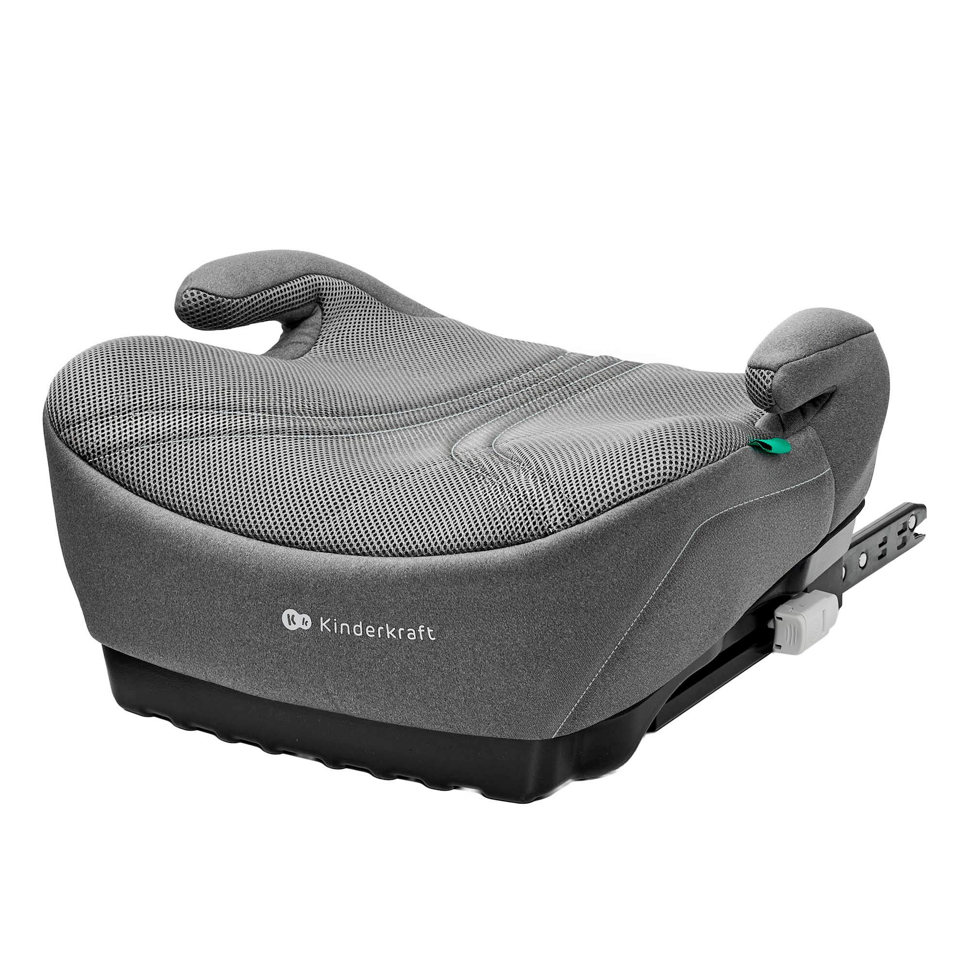 Kinderautositz grau I-BOOST 2 PRO - Grau, Basics, Kunststoff/Metall (39/40cm) - Kinderkraft
