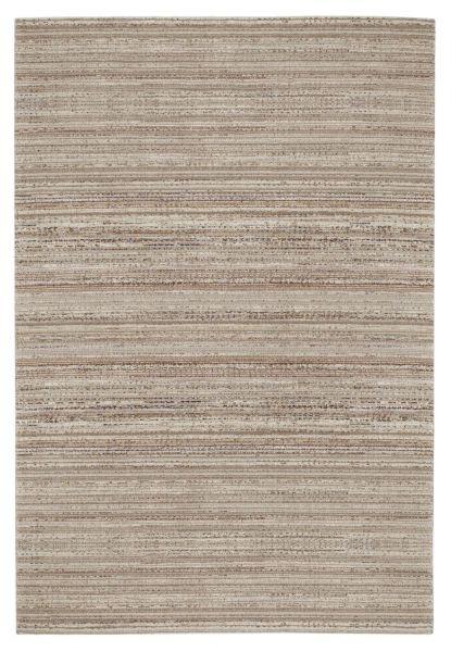 Webteppich Lexis Loras Mirror Naturfarben/Beige 65x130 cm - Beige/Naturfarben, Basics, Textil (65/130cm) - Novel